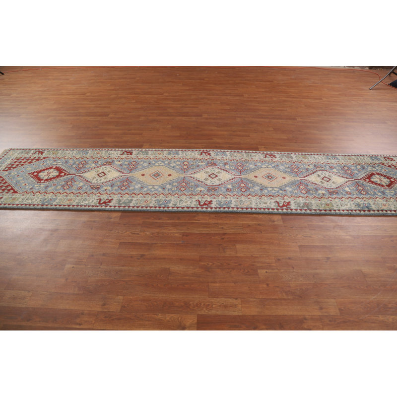Tapis de couloir oriental géométrique 3x12
