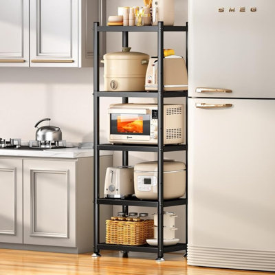 Leterra 17 " W Steel Adjustable Shelving Unit
