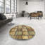 Tapis décoratif multicolore à motif abstrait-844887536