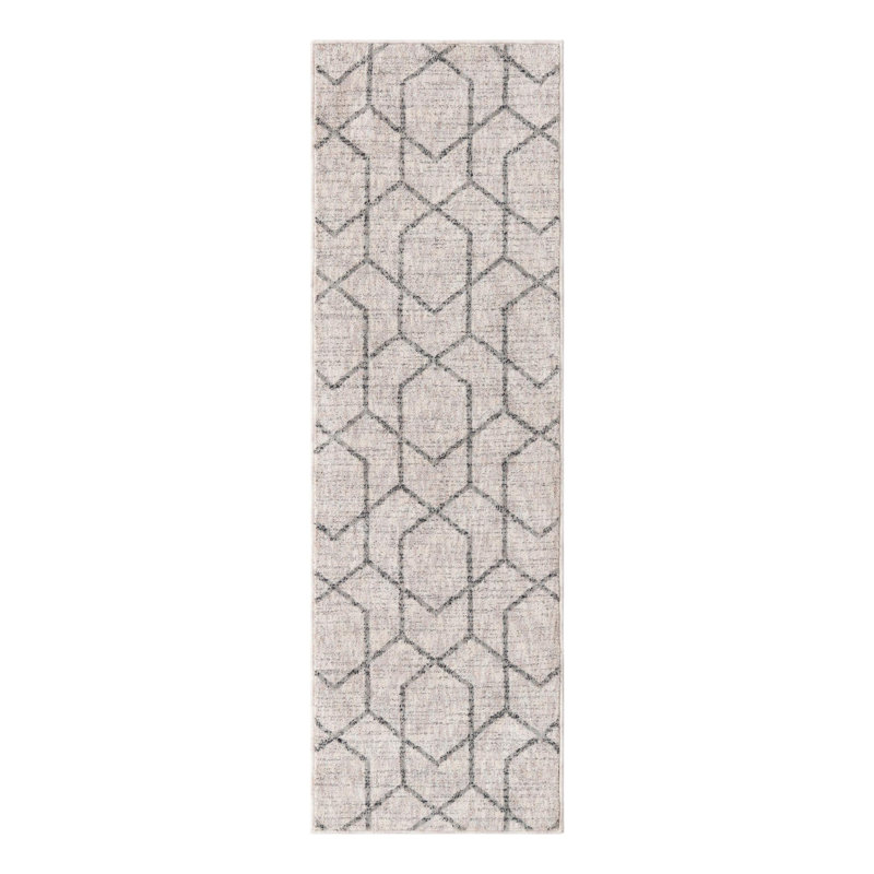 Breze Geometric Indoor Rug, Runner 2' x 6'