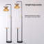 Lampe de table sur pied en rotin 65,19 po