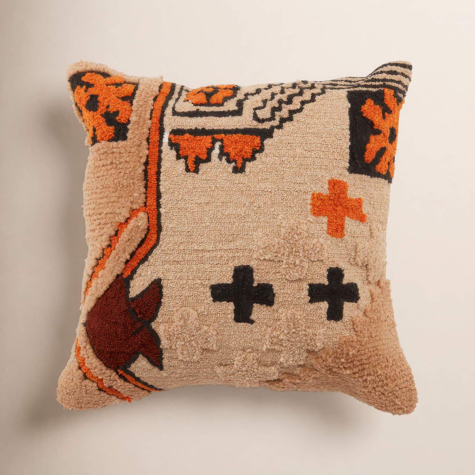 Geometric Indoor/Outdoor Throw Pillow, Pillow Cover Only - No Insert