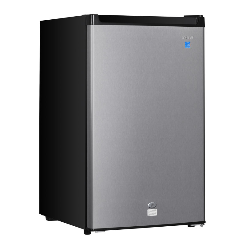 Avanti 4.4 cu. ft. Compact Refrigerator, Silver