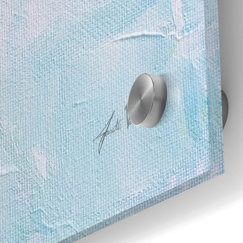 «Bluebird» par Jeanette Vertentes, art mural en verre acrylique, H 36 po x l 36 po x P 0,2 po