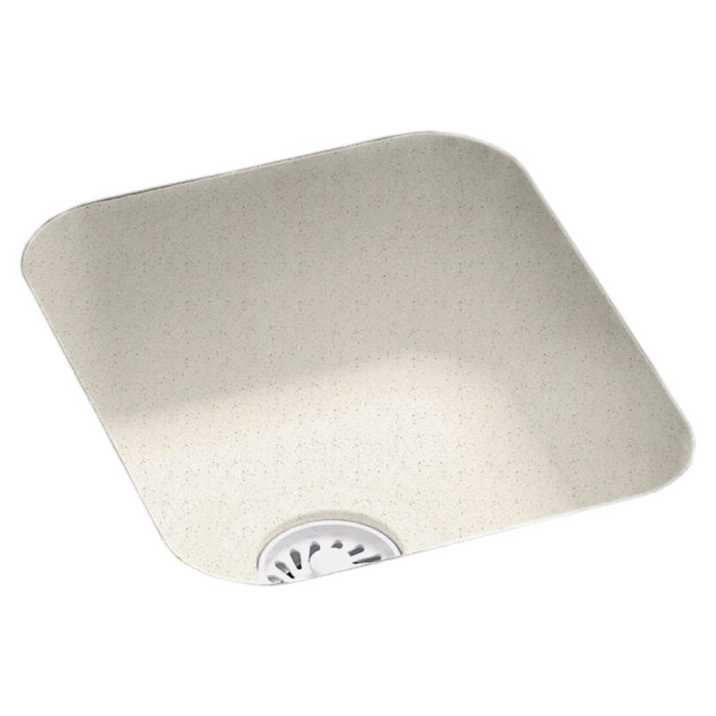 Single Bowl Solid Surface Kitchen Sink, Tahiti Matrix