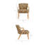 Fauteuil d'appoint rembourré en similicuir Arden-969159936-969159939