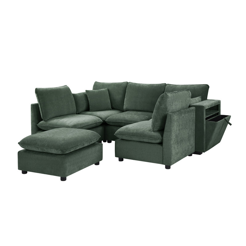 Canapé modulaire Modern, Vert