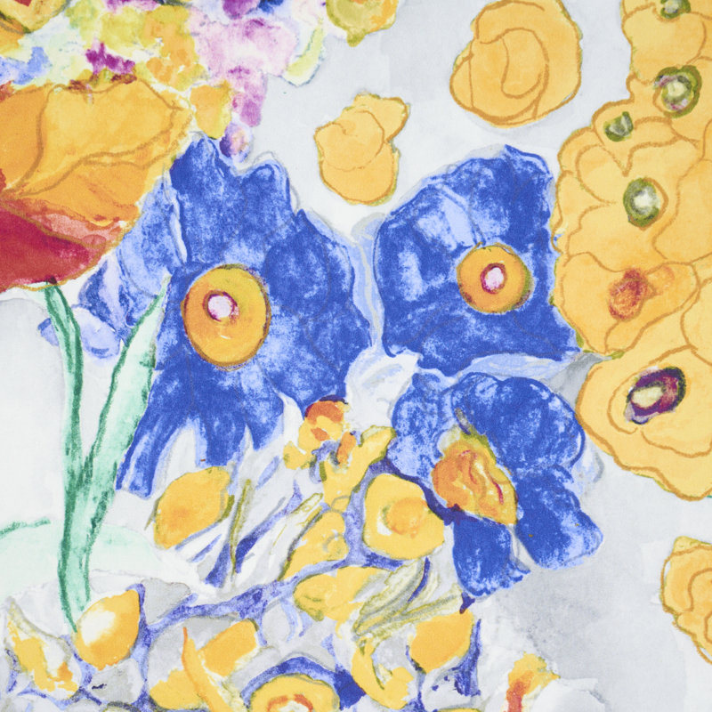 Frank's Garden Wallpaper, Violet