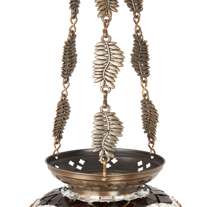 Metal Tealight Holder, Blue