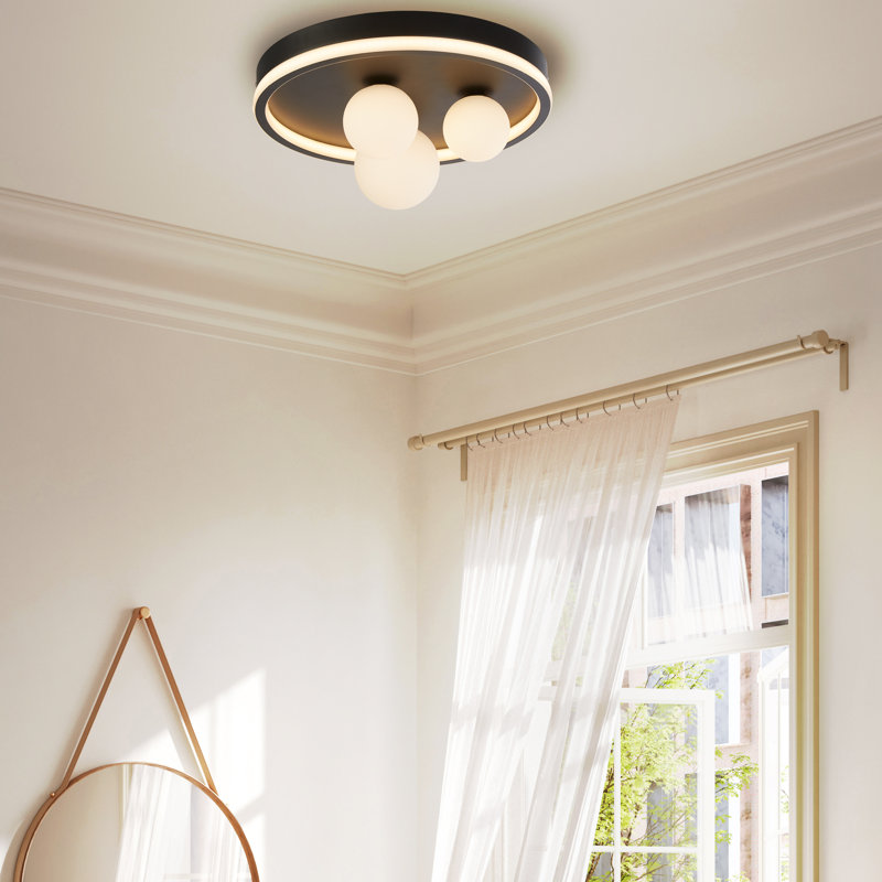 Dalija Glass LED Flush Mount