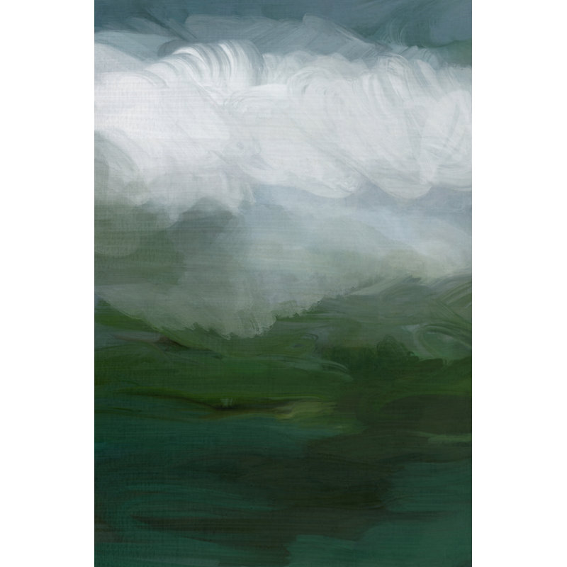 "Rough Seas Oil Panel 3" par Cartissi, H 72 po x l 48 po