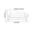 Chaise longue simple simple et luxueuse