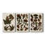 Autumnal Leaves IV - Ensemble de 3 peintures sur toile tendue-870194736