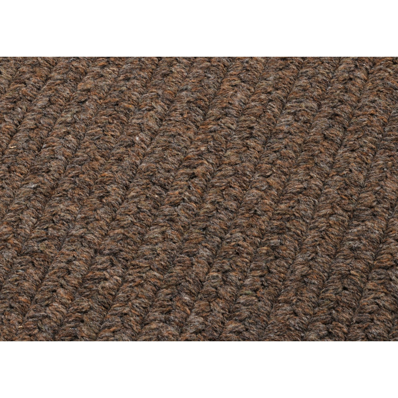 Tapis brun Mcclary Wooll, Rectangle 2 pi x 5 pi