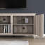 TV Stand Storage Media Console Entertainment Centre With Two Doors Walnut