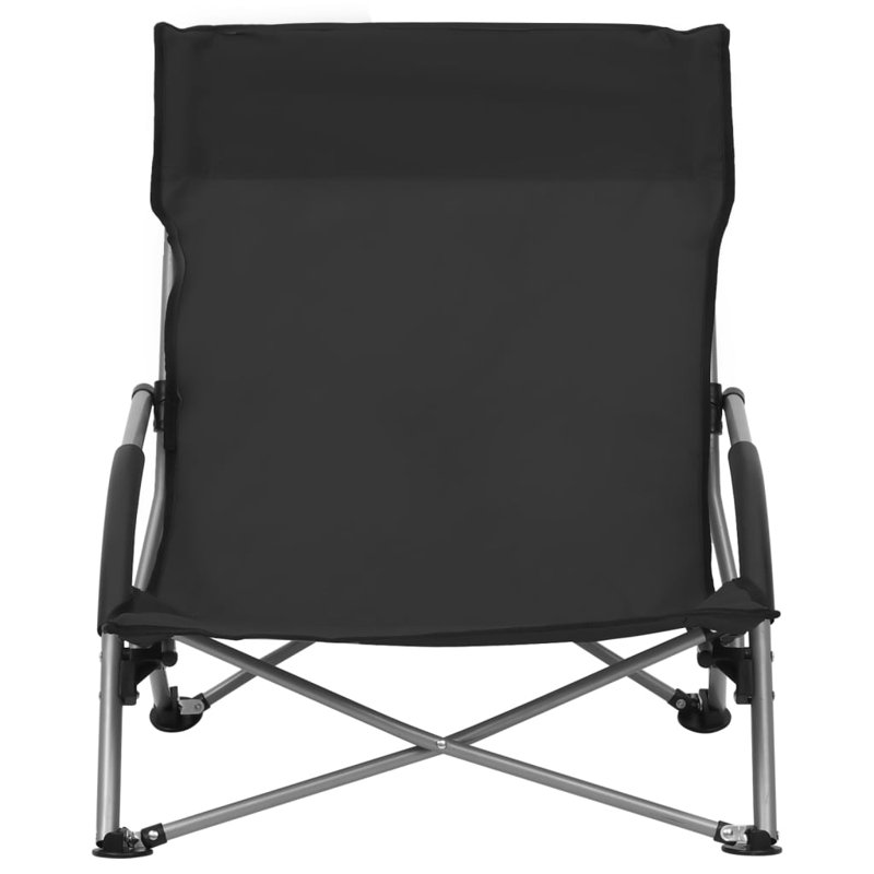 Stewartstown Folding Camping Chair, Black