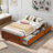 Kutsi 14.1" Solid Wood Platform Bed-699189449