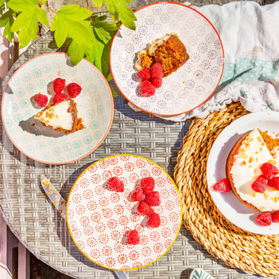 Nicola Spring - Hand-Printed Side Plates - 18cm - 3 Colours