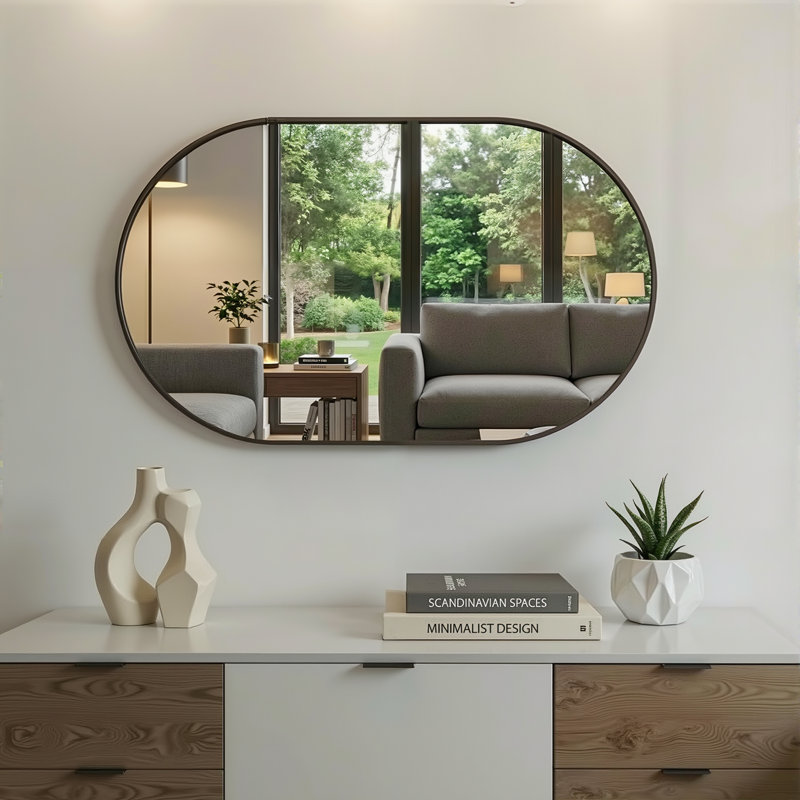 Miroir de salle de bain Lunara, 30 x 48