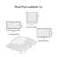 Édredon pour grand lit à motif floral noir et blanc, microfibre douce, 2 taies décoratives assorties, coussins carrés, lavable en machine double / grand ultra avec motif, facile à entretenir