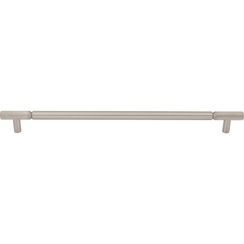 Prestwick Bar Appliance Pull, 18" Center To Center, Brushed Satin Nickel