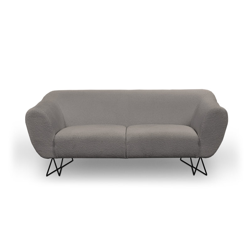 Jewett 2 Seater Loveseat, Light Brown