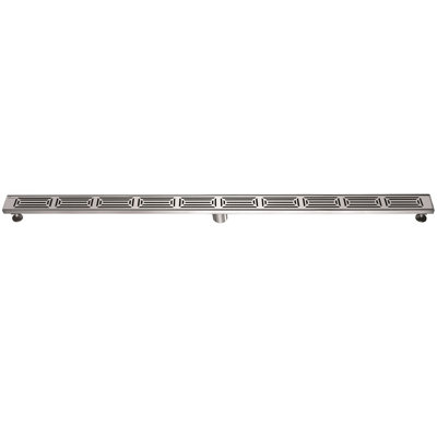 59 Inch Long Stainless Steel Linear Floor Shower Drain