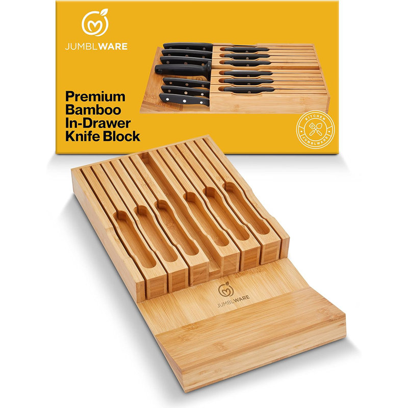 JumblWare 16 Slot Knife Block