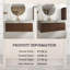 Meuble-lavabo mural simple 48 po avec comptoir
