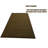 Solid Color Moss Green with Slip Resistant Low Pile Rug-1153584445