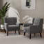 Jaqueze 73.4 Cm Wide Cotton Armchair-1326348353