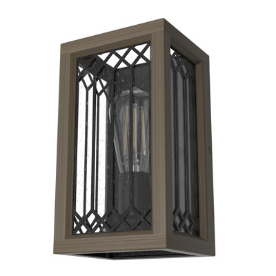 1 - Light Dimmable Flush Mounted Sconce