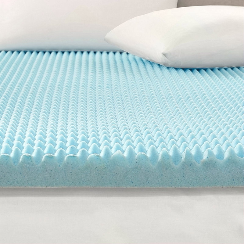 Surmatelas hypoallergénique réversible toutes saisons, 14.6", Grand