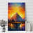 " The Great Pyramid Of Giza " Painting Print-1233105070