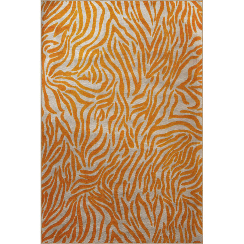 Vittorina Animal Print Indoor / Outdoor Rug, Runner 4' x 9'11"