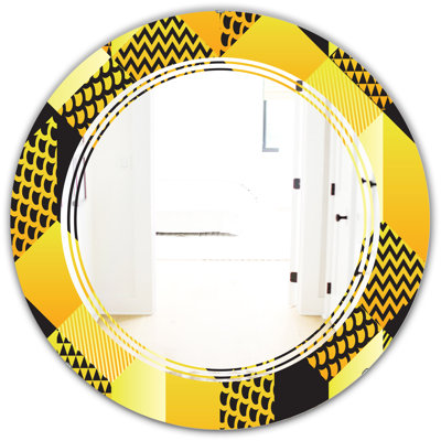 Miroir mural Hexagon
