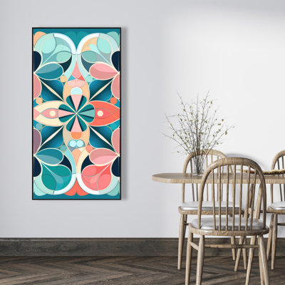 Mandala - 24"x48" Framed canvas