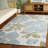 Jardin Hand Tufted Wool; Cotton Floral Indoor Rug-117794404