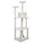  PetMaker 6 Foot Cat Tree with Scratch Posts in Ivory