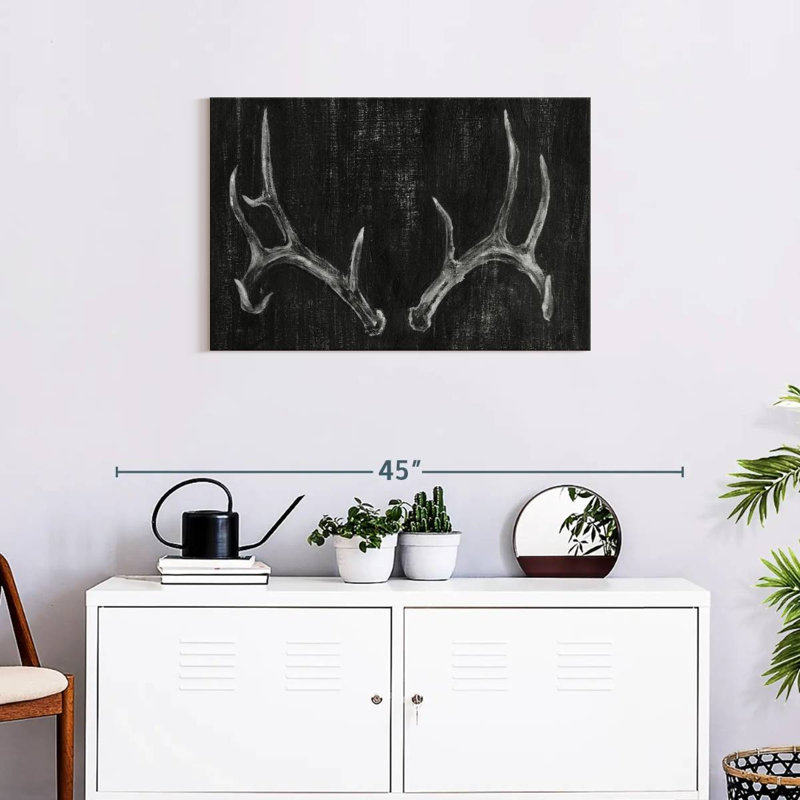 Senne Rustic Antlers I, 20" H x 30" W
