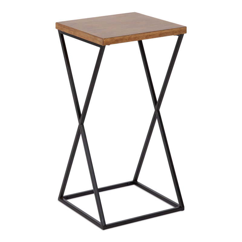 Table de bout Amdanda, Brun