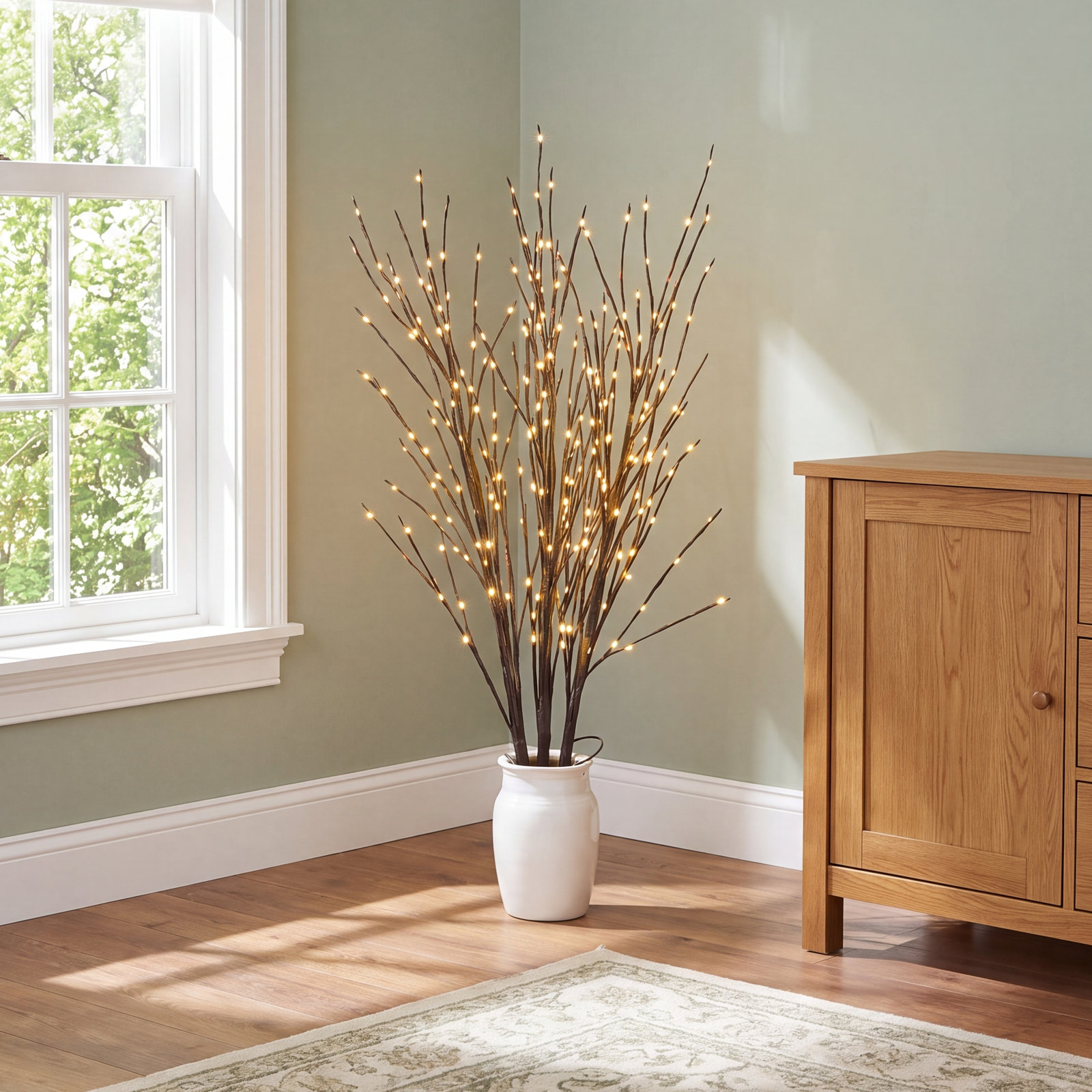 41'' LED Lighted Trees & Branches, Brown