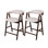 Chaises de bar en bois massif Kromer (2 ensembles)