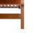 Barksdale Outdoor Acacia Solid Wood Single chaise with Cushions-2057575312