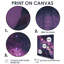 «Mauve Exploration de l'espace» Starlight I - Art mural-181768399-181768395