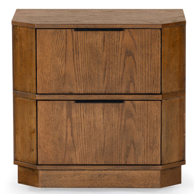 Hoenack 2 Drawer Nightstand