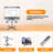 Laptop Stand Features A 360-Degree Swivel Base And Folds Completely For Easy Storage-887902818