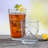 Gibson Home Rockaway Dinnerware Set, Lattice Glassware, Service For 4 (16Pcs)