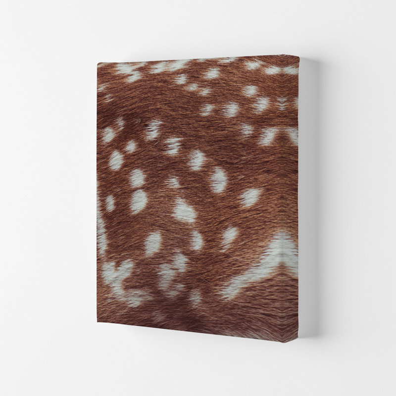 Deer Skin by Victoria Frost - Print, Wrapped Canvas, 29.7cm H x 21cm W x 4cm D