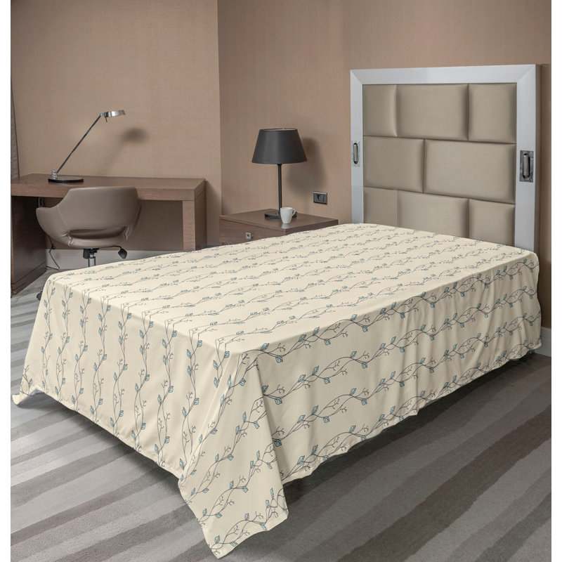 Drap plat Ambesonne, Drap plat pour lit simple